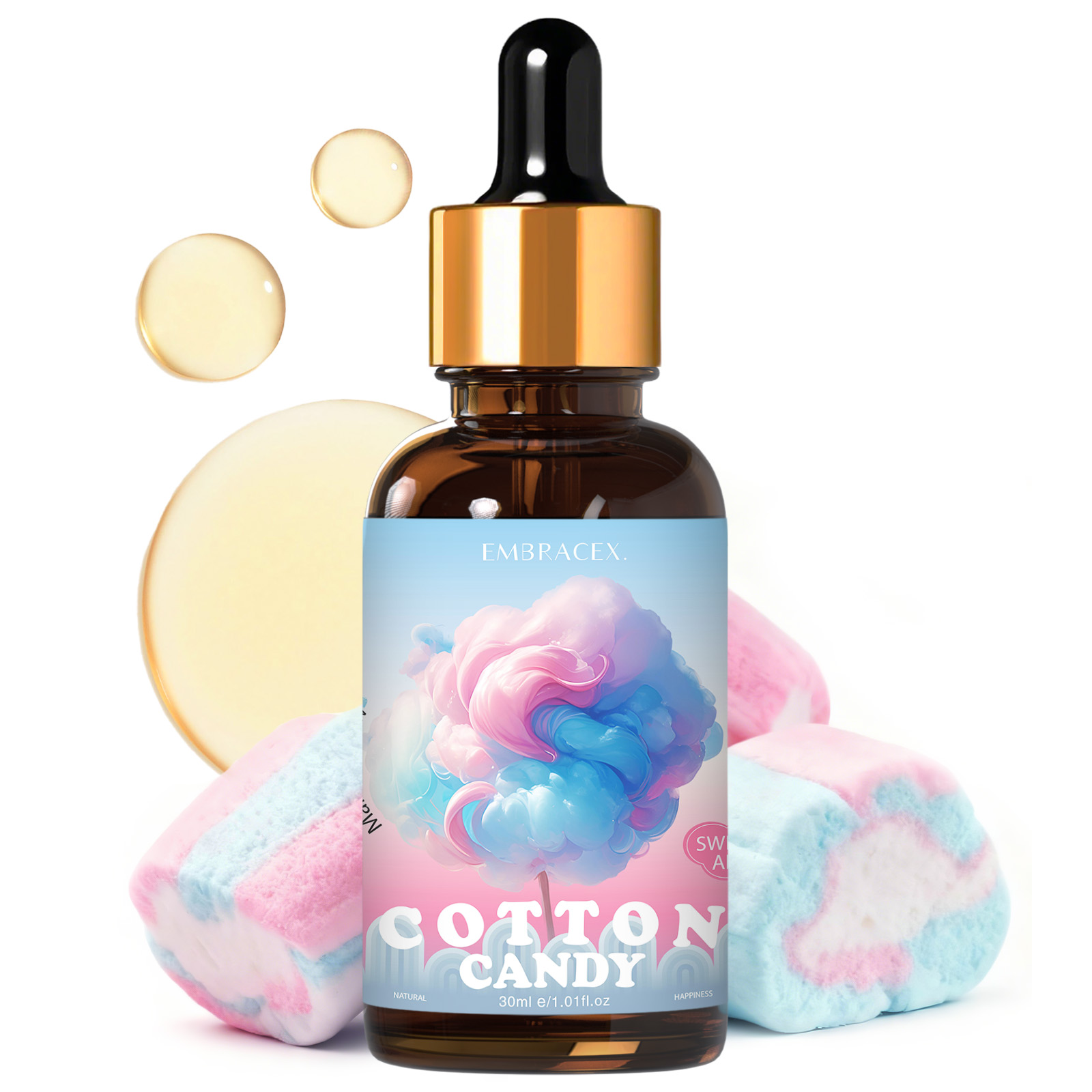 Candle Fragrance Supplies - Эфирное масло Cotton Candy, 30 мл,