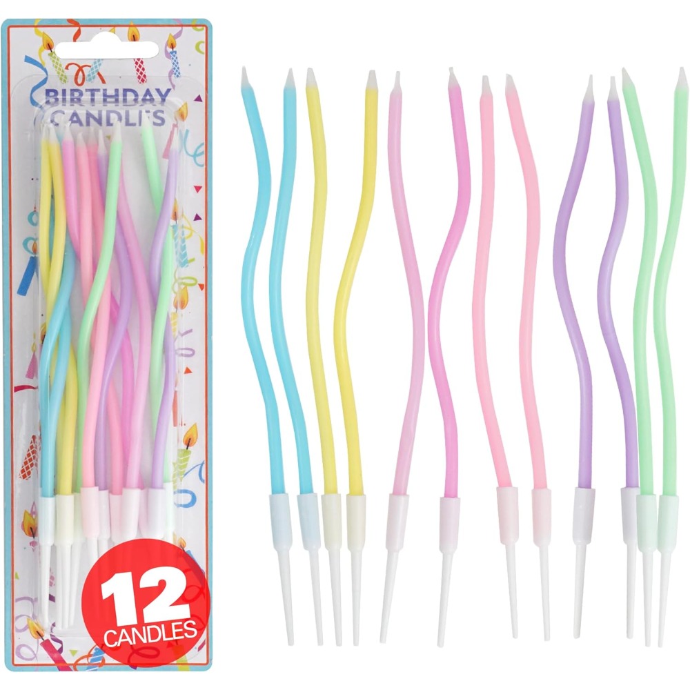 Candle Supplies Free Shipping - Набор из 12 свечей для торта