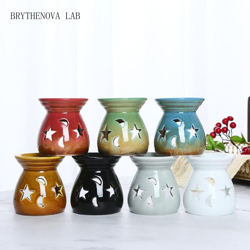 Candle Supplies Fragrance Oil - Аромалампа-подсвечник из трансформируемого фарфора с полым