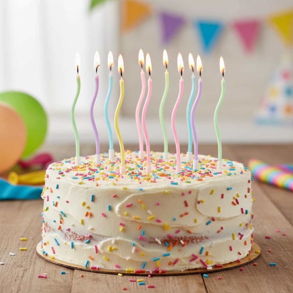 Набор из 12 свечей для торта « – обзор и цена Candle Supplies Free Shipping