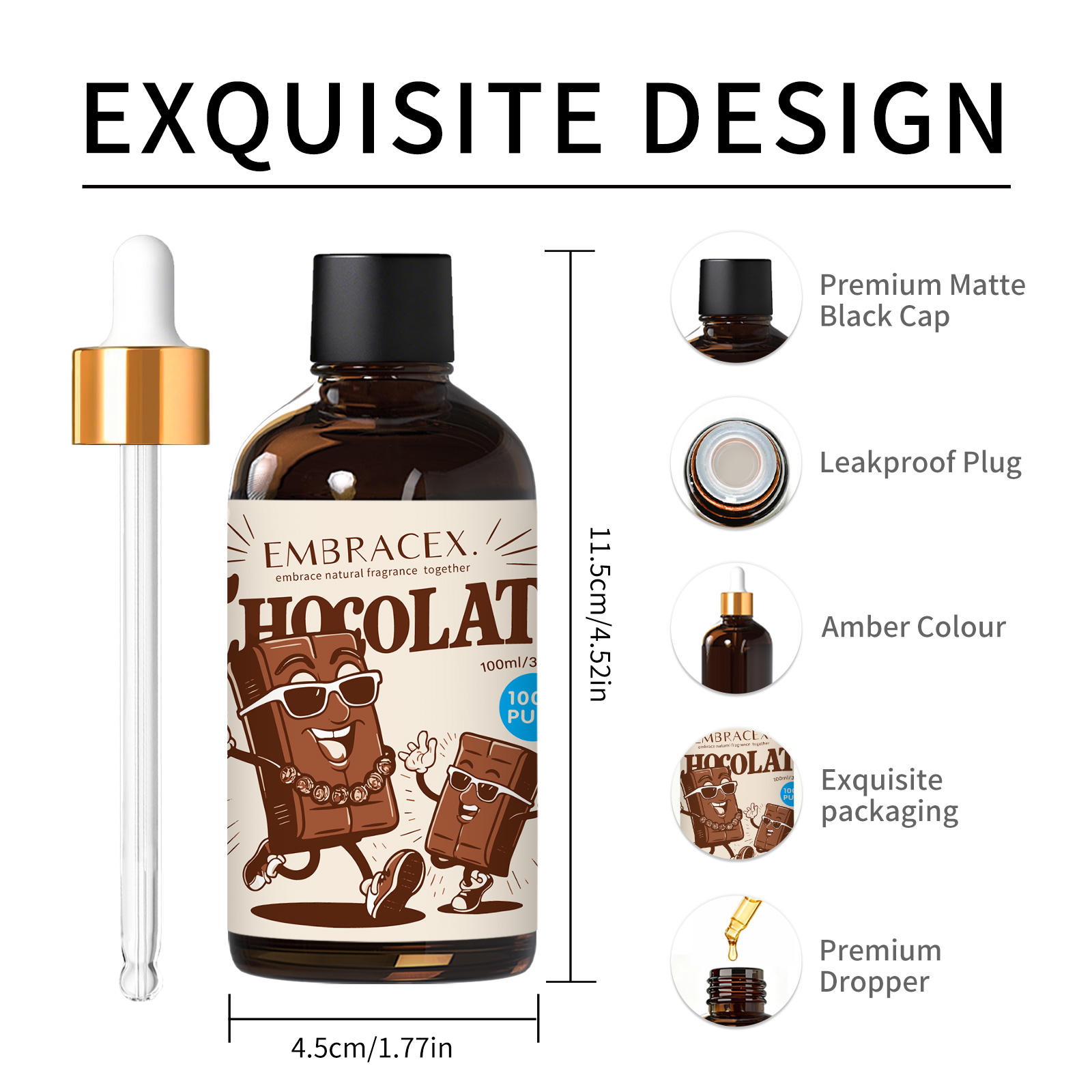 100 мл шоколадного эфирного ма – обзор и цена Candle Supplies Fragrance Oil