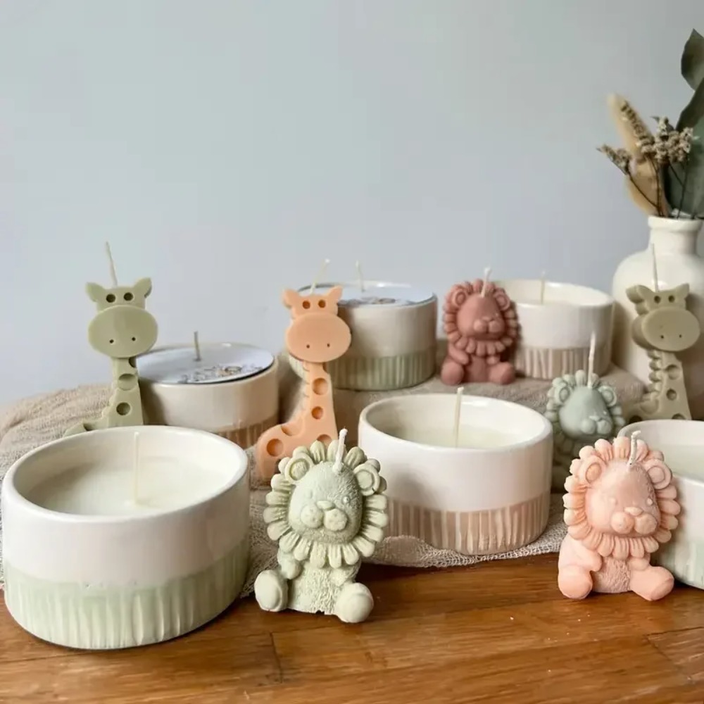 Силиконовая форма «Лев и Жираф – обзор и цена Candle Fragrance Supplies