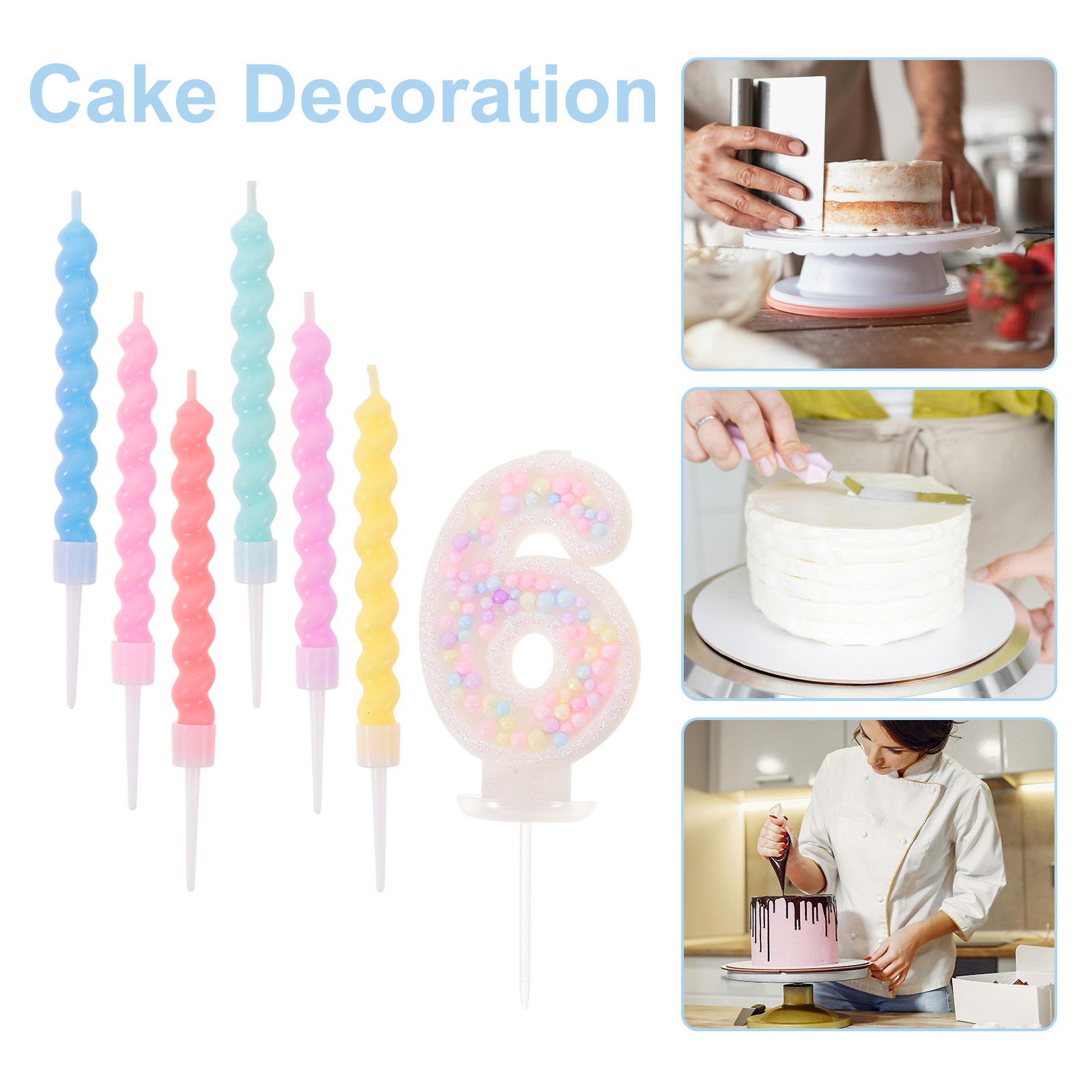 Набор из 13 разноцветных спира – обзор и цена Candle Supplies Free Shipping