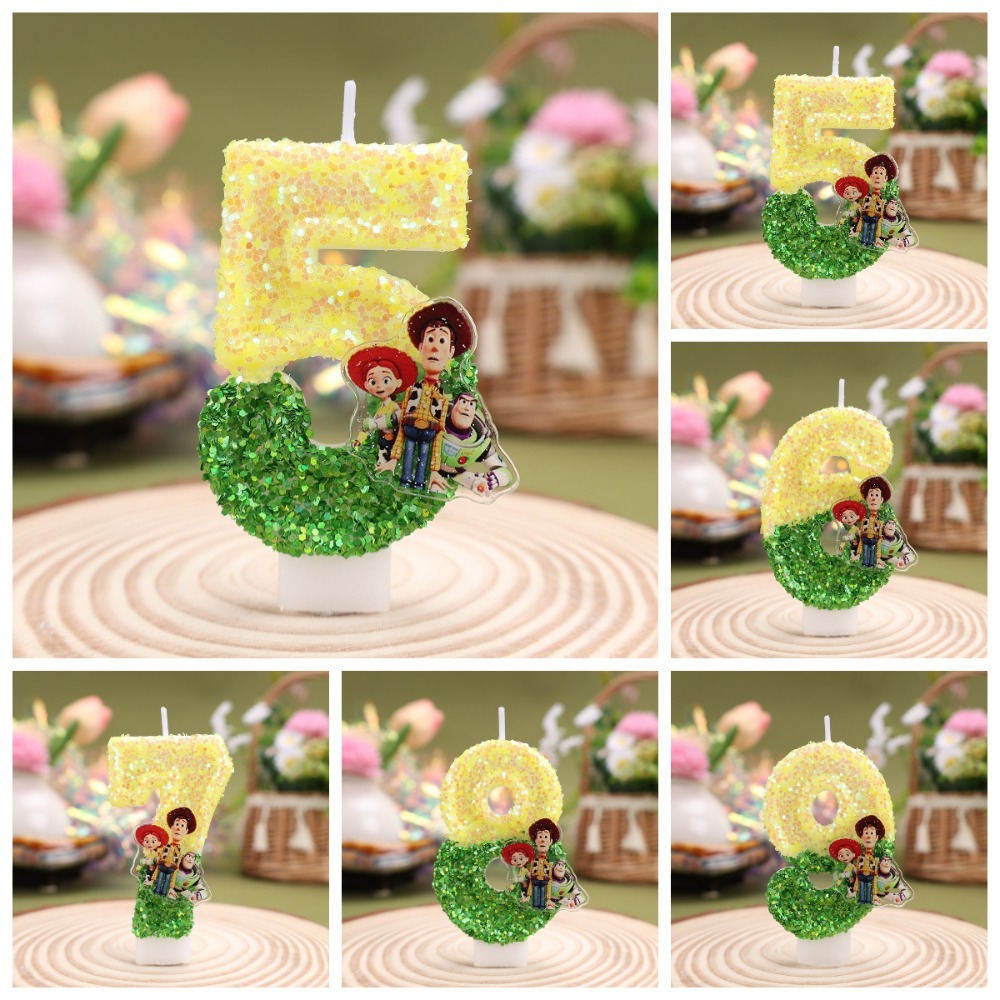 Милые мультяшные цифровые свеч – обзор и цена Candle Supplies Free Shipping